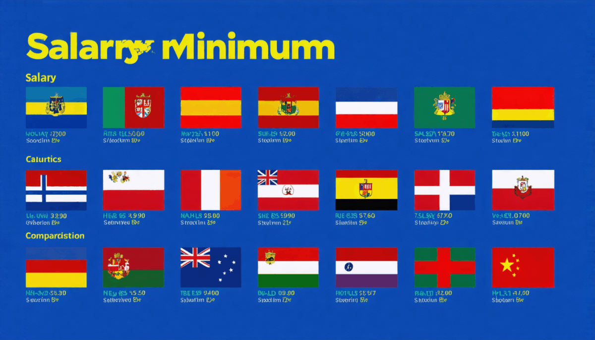 découvrez une analyse détaillée du montant du smic au portugal et sa comparaison avec les salaires minimums des autres pays européens.