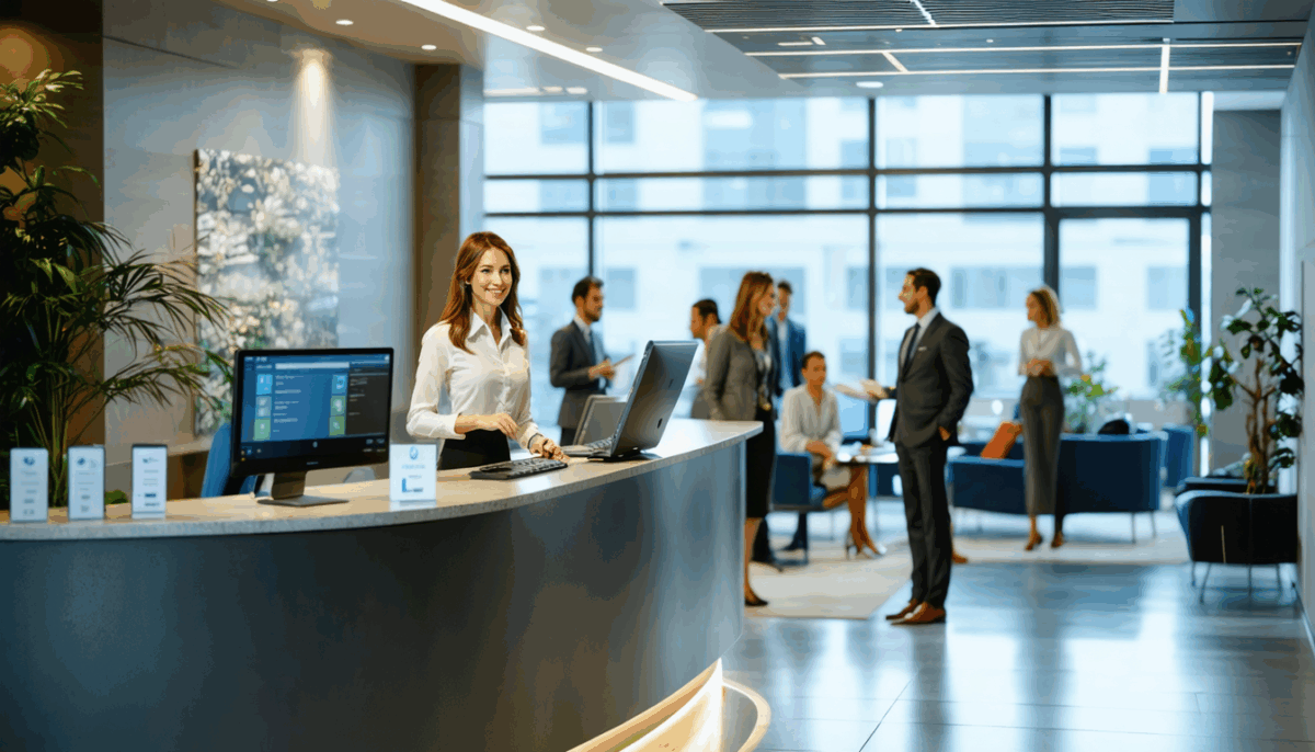 découvrez les avantages incontournables d'une banque d’accueil au sein de votre entreprise pour améliorer l'accueil, optimiser l'organisation et renforcer l'image professionnelle.